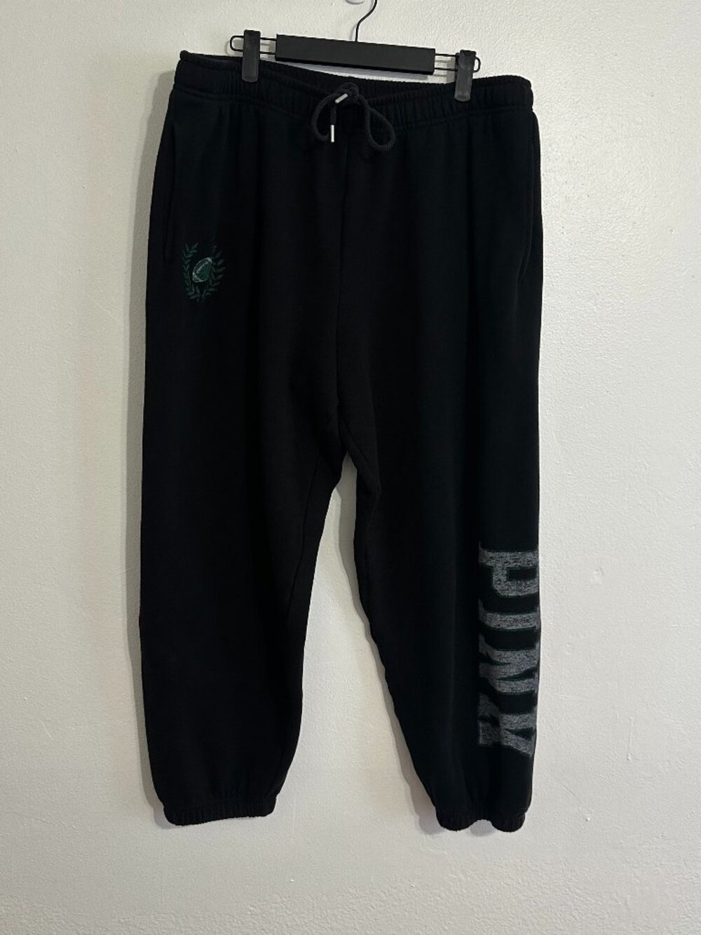PINK Victoria’s Secret Football Graphic Jogger Sweatpants XL
